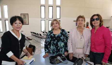  Aida Martínez, Yolanda de Zárate, Lucha de Garza y Mirna.