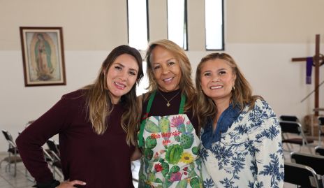  Tessi Toranzo, Alma Durón y Liseth Lara.