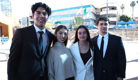  Santiago Naranjo, Isabela Dorador, Lola Perea y Diego Camargo.