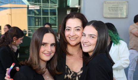 Priscila de la Garza, Sofía García y Nadia.