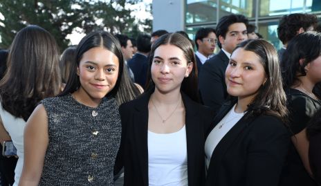  Mía Gallardo, Sara Hernández y Fernanda Garza.
