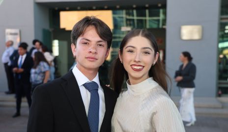  Juan Pablo Vera e Isabela Dorador.