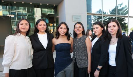  Valeria Lejos, Carol Carengo, Isabela Torres, Mía Gallardo, Fernanda Garza y Sara Hernández.