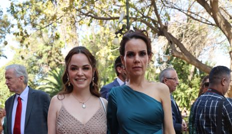  Alicia Díaz Infante y Bertha Tamez.
