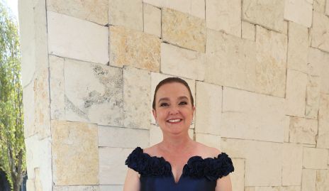  Ana Luisa Argüelles, mamá de la novia.