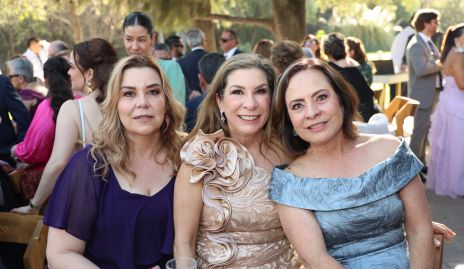  Gabriela Lozano, Lorena González y Bertha Quilantán.