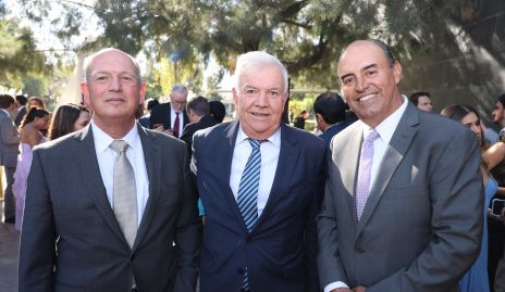  Manuel Del Valle, Armando de la Parra y Fernando Pérez.