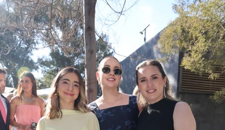  Estefi Leija, Alejandra Martínez y Pau Suárez.