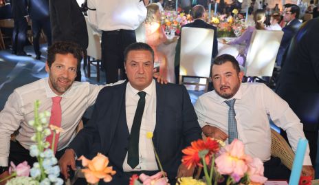  Homero Castillo, Marco Antonio Andrade y Héctor Castillo.