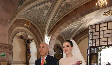  Héctor Castillo con su hija Renata.