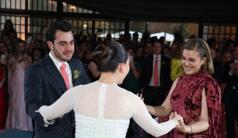  Los hermanos Castillo Argüelles Diego, Renata y Paulina.