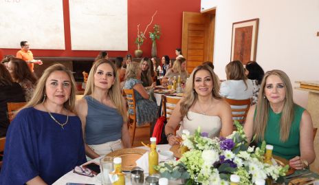  Laura García, Alma Sánchez, Doris Gandi y María Sánchez.