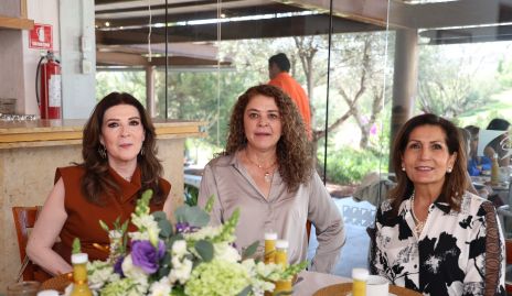  Ángeles Delgadillo, Tessi Gordoa y Guadalupe Carrera.