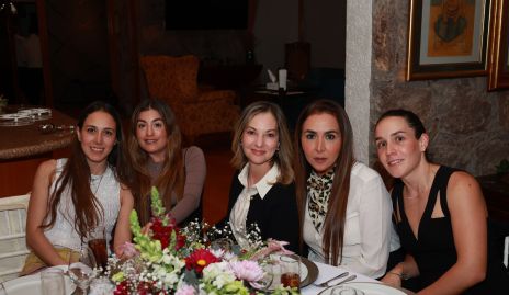  Bego del Valle, Silvana Zendejas, Ale López, Flor Hernández y Ximena Castillo.