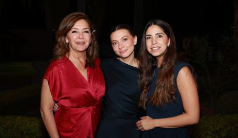  Adriana Milán, Gaby López y Adriana Estrada.