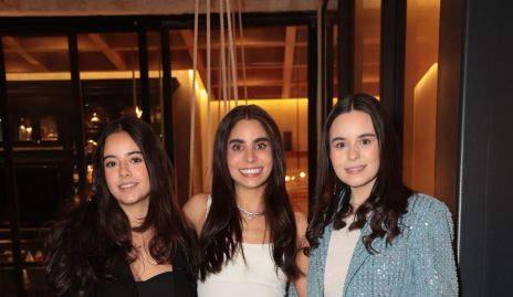  Loretta Galván, Chío de la Vega y Valeria de la Vega.