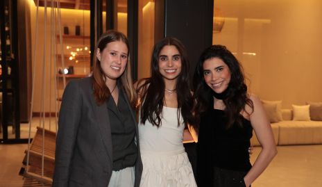  Isa Galván, Chío de la Vega y Ana Cecilia Rodríguez.