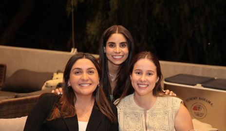  Regina Nieto, Chío de la Vega y Ana Lucía Esparza.