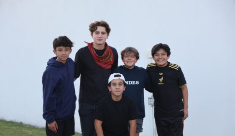  Gero de León, Israel López, Dorian Noé y André González.