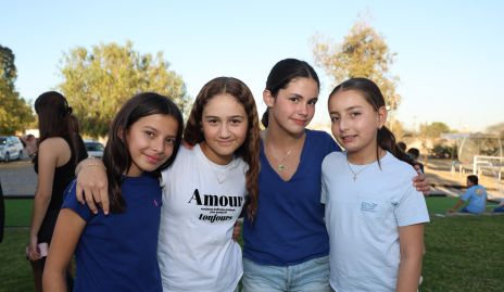  Luciana Lozano, Arantza Calzada, Xaviera Lebrija y Luciana Briseño.