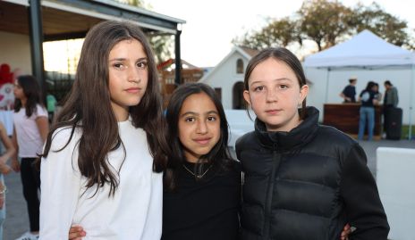  Mariana, Marina Córdova y Lara Ocejo.