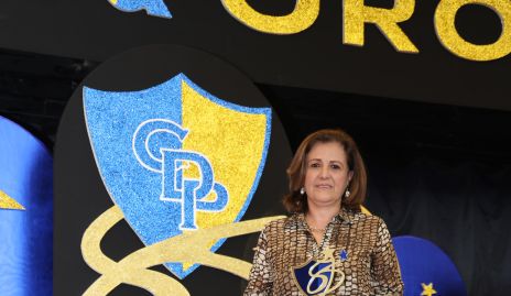  Juana María Piñero, Azul y Oro en Baile Latino.