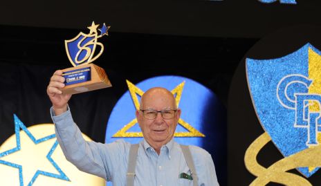  Francisco Monsech, Azul y Oro en Fitness 60 y Más.