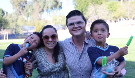  Eduardo, Mariano, Lorenzo y Ana.