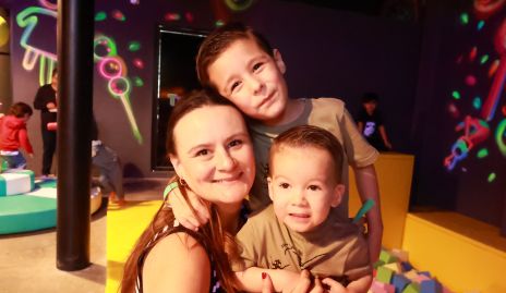  Aida Arozarena, Fabrizio Cárdenas y Marcelo Cárdenas .