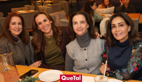  Laura del Pozo, Maricarmen Ayala, Karina Navarro y Came Stevens.