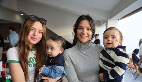  Mía, Aurelio Cadena, Mariana Cerda y Paulo Galarza.