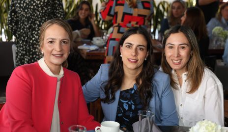  Claudia Carpizo, María de Lourdes Torres y Fernanda Garza.