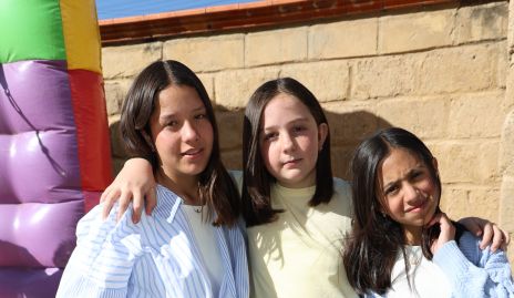  María Pía, Lara y Elena.