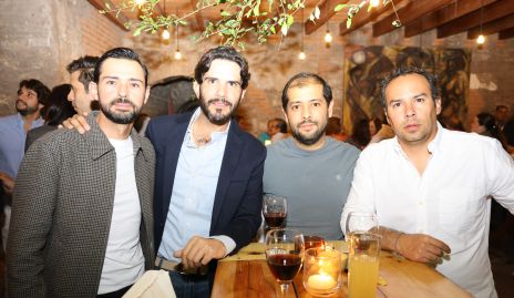  Andres Allende, Anuar Zarur, Mauricio Ugalde y Rodrigo Gil.