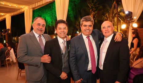  Javier Alcalde, David Martínez, Paco Leos y Tomás Alcalde.