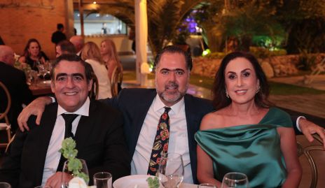  Pascual Leos, Chema de la Vega y Verónica Zepeda.