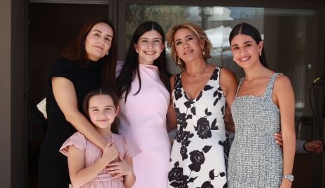 Carla García, Ximena, Ana Paula García García, Isabel Carrillo e Isabela Tobías.