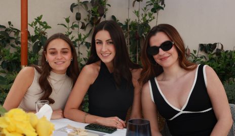  Ursula Garfias, Ximena Nieto e Inés Macías.