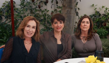  María Elena Ávila, Guadalupe González y Sandra Galván.