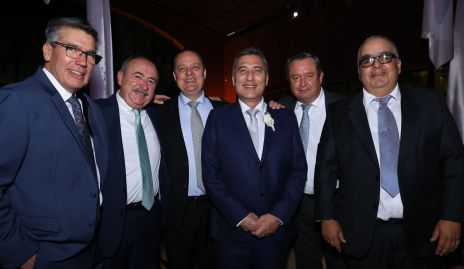  Mauricio Alcalde, Salomón Rivera, José Manuel Guerra, Felipe Robledo, Humberto Abaroa y Armando Rentería.