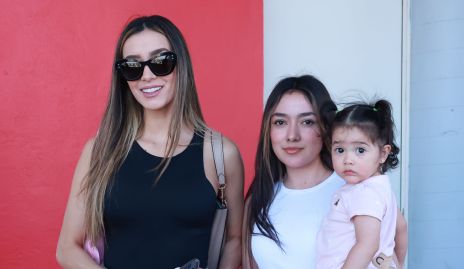 Aurora Mancilla, Lupita Mancilla y Sofía Mancilla.