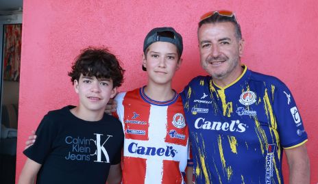  Rodri de Alba, Max Pedroza y Roberto Pedroza.