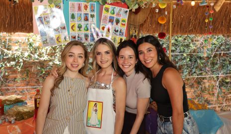  Mercedes Anaya, Cecilia Desouches, Fer Heredia y Natalia Ostos.