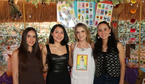  Ana Sofía, Ana Alfaro, Cecilia Desouches y Kaori Delgado.