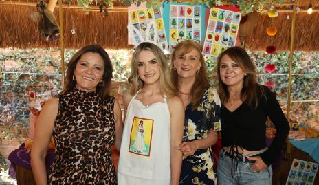  Anyul Kury, Cecilia Desouches, Luzma Mejía y Leticia Medina.