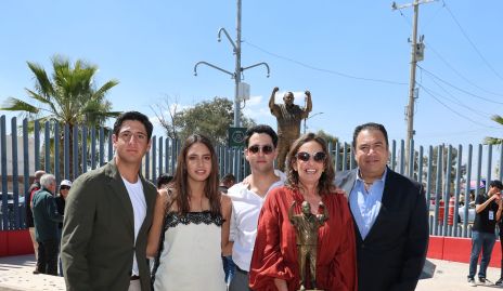 Marcelo Silva, María Paula Silva, Roberto Silva, Marcela Payán y Roberto Silva.