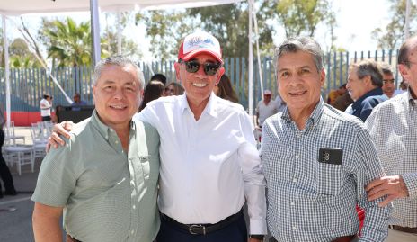  Lisandro Bravo, Félix Bocard y Julio Castelo.