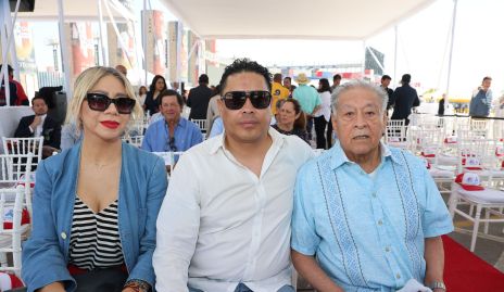  Rocío Solís, Marco Antonio y Marco Antonio Martínez.