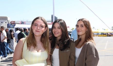  Ximena Payán, Sofía Toledo y Lourdes González.