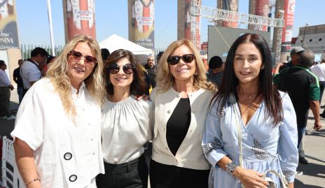  Maite de la Torre, Lucía Escobedo, Guadalupe Santos y Vero Conde.